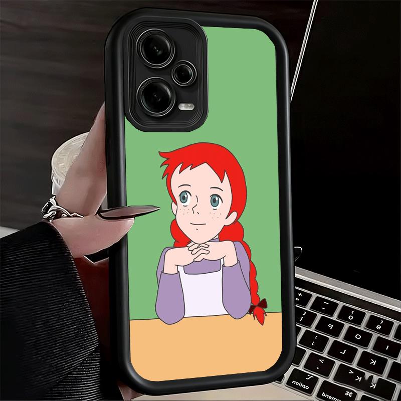 Phone Case for Xiaomi Redmi Note 15 14 13 Pro Plus Anne Of Green Gables Shirley Shell 12S 11 11S 11T 5G 14S Soft Silicone Funda