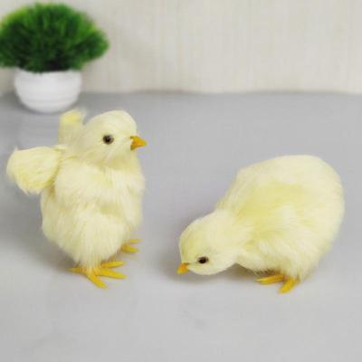 Chirping Yellow Chick Plush Toy