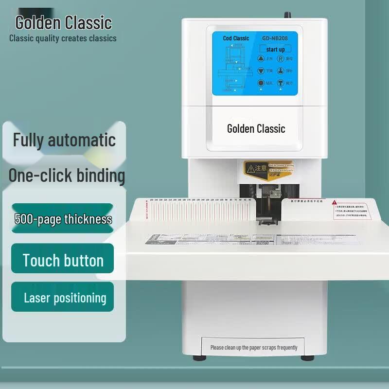 Golden GD-NB208 Automatic Wire Binding Machine CN plug (adapter included)