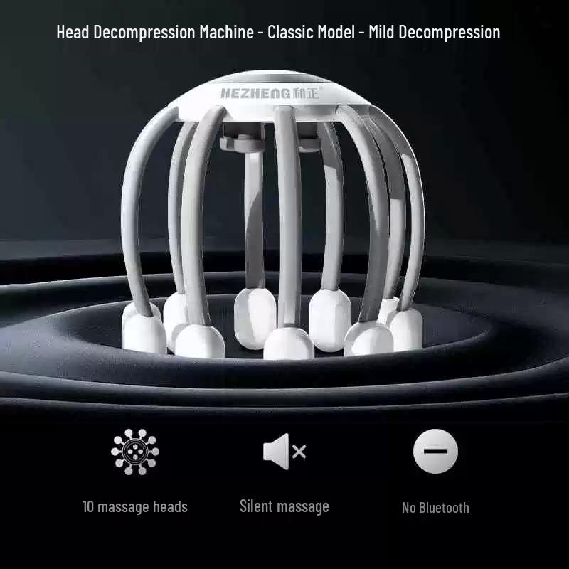 Hezheng Classic Octopus Head & Scalp Massager