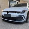 Para Volkswagen Golf 8 MK8 GTD GTE R-Line GTI Clubsport 2020-2024 Labio Spoiler Divisor Protector de Parachoques Delantero Estilo Maxton