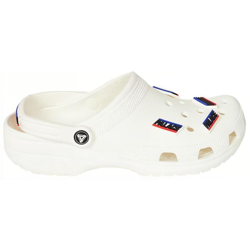 PALACE x Crocs Classic Clog Sandalen Unisex Weiß