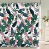 3d Printing Flowers Shower Curtains Bathroom Curtain Waterproof With Hooks Polyester Cloth 180x240cm Bath Home Decor Screen