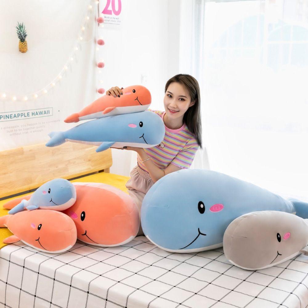 Sea Animals Kids Toys Whale Stuffed Toys Whale Plush Toy Stuffed Animal Doll Whale Pillow Cushion