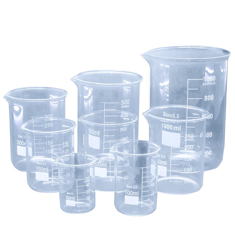 

Мірні термостійкі скляні стакани