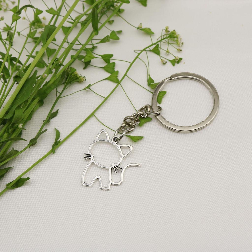 Hollow Cat Keychain Pendant - Popular Design