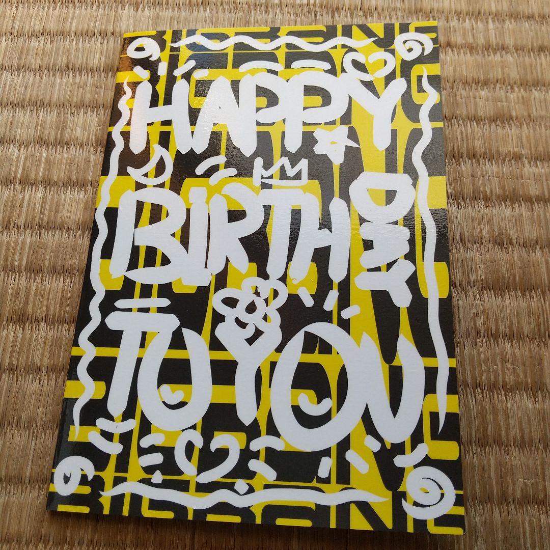 

[USED] BIGBANG Birthday Card Daesung VIP Rare