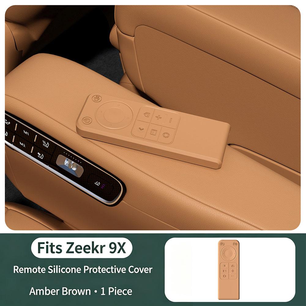 Silicone Protective Cover For ZEEKR 9X TV Remote Control Second Row Entertainment Screen Interior Modification Utility Accessori