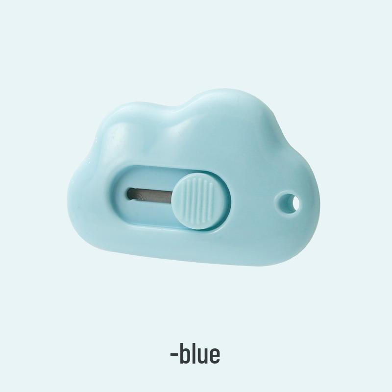 Compact Box Cutter: Mini Utility Knife for Students, Portable Letter Opener for Express Delivery and Office Paper Cutting