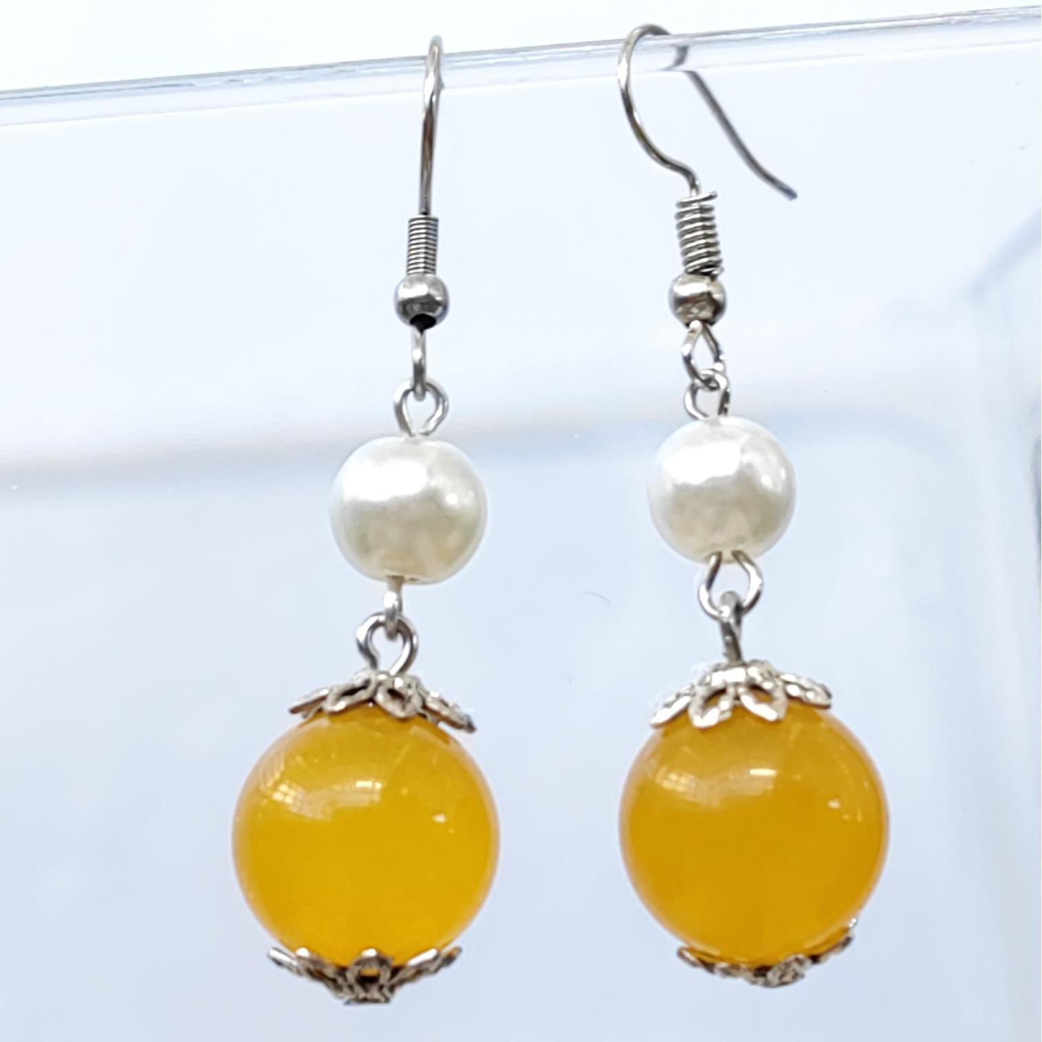 925 Sterling Silver Red Agate Long Dangle Earrings - Chinese Qipao Style