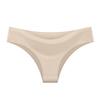 European And American Version Of Seamless One-piece Ice Silk Sexy Bikini Panties Ladies Mid-waist Breathable Briefs