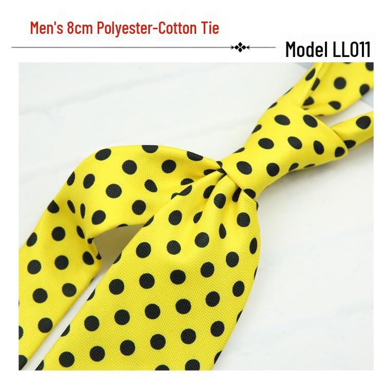 Men's Trendy 8CM Printed Tie: Business, Casual, Retro Fashion Accessory