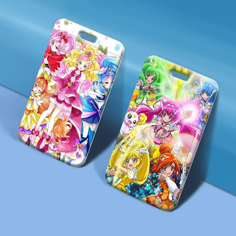 Pretty Cure Card Sleeves: Student Meal, School ID, Name & Access Card Holder