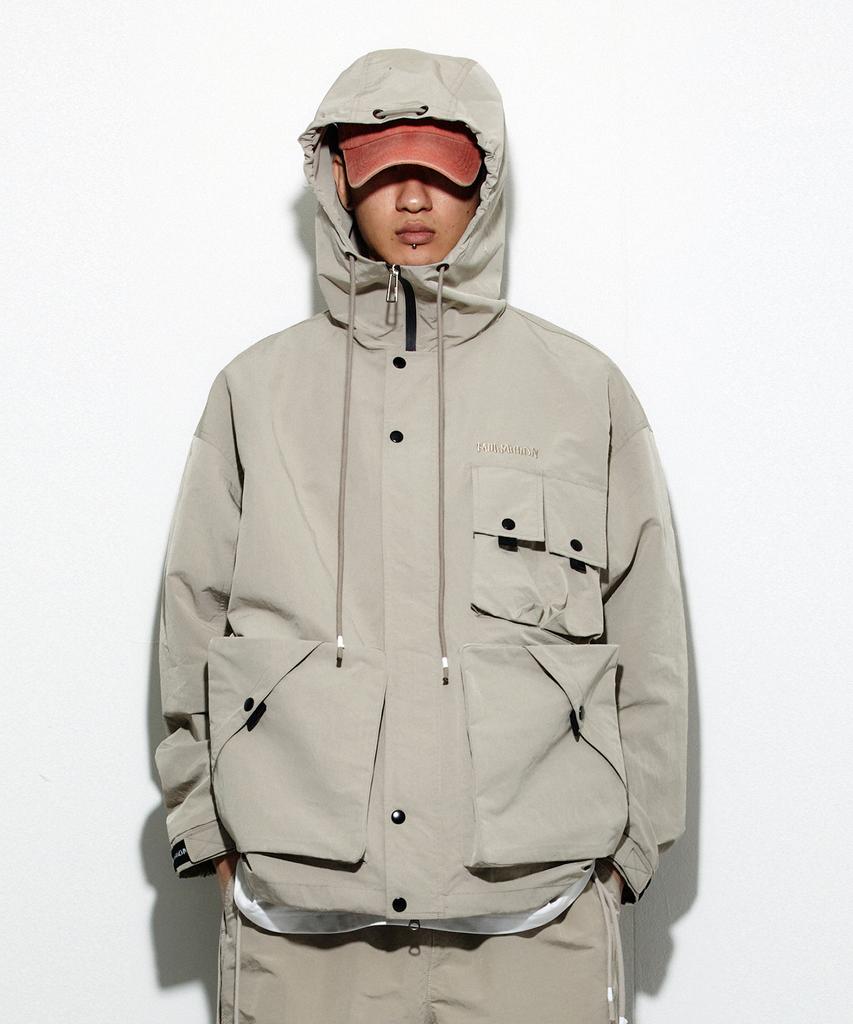 Millimillion Mudstone Urban Tech Jacket J01-Beige