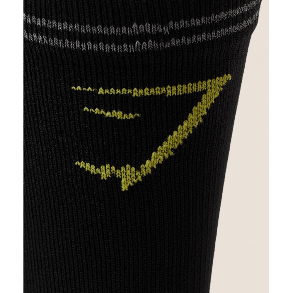 Gymshark Graphic Single Pack Crew Running Sock Black I1c7h Bb2j