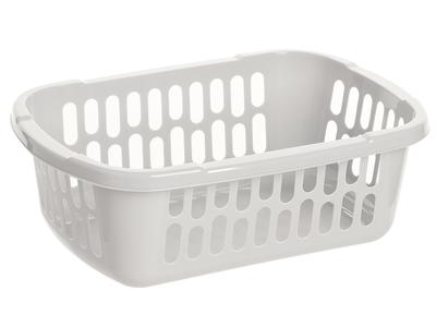 Large Plastic Basket 34X24Cm Beige -Jag