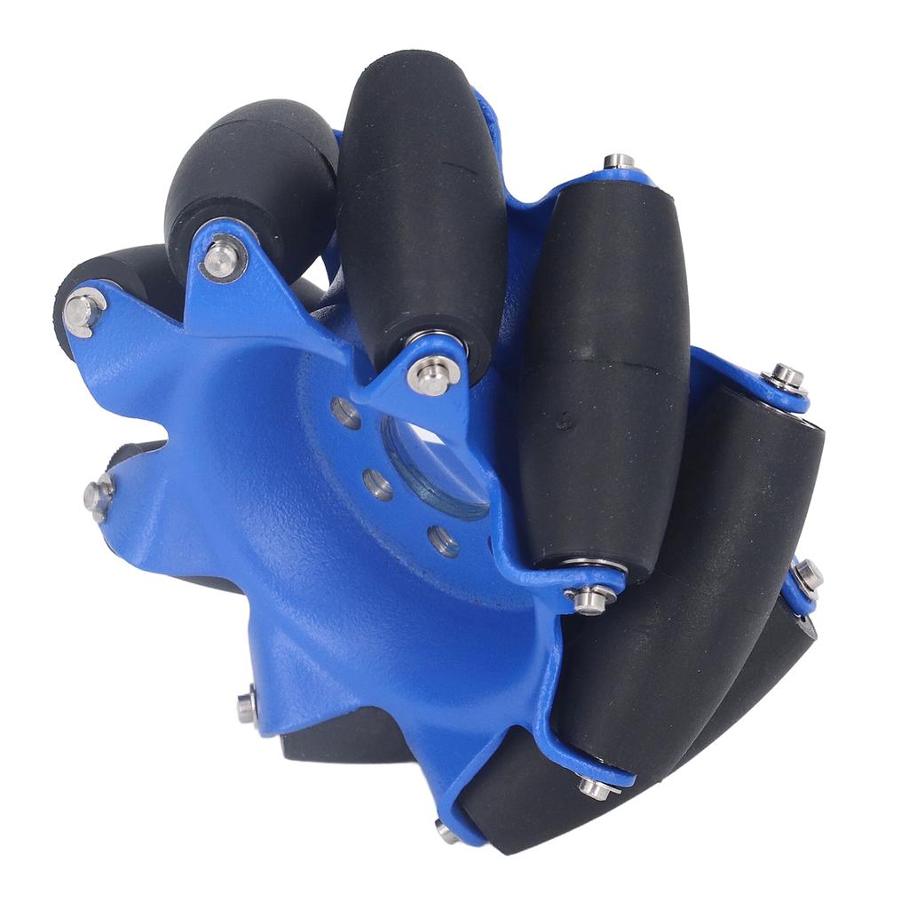 3in 45 Grad Omnidirektionales Rad mit 8 TPU-Gummi-Antriebsrollen Industrieroboter-Autoteile Links 5606‑0100‑0076