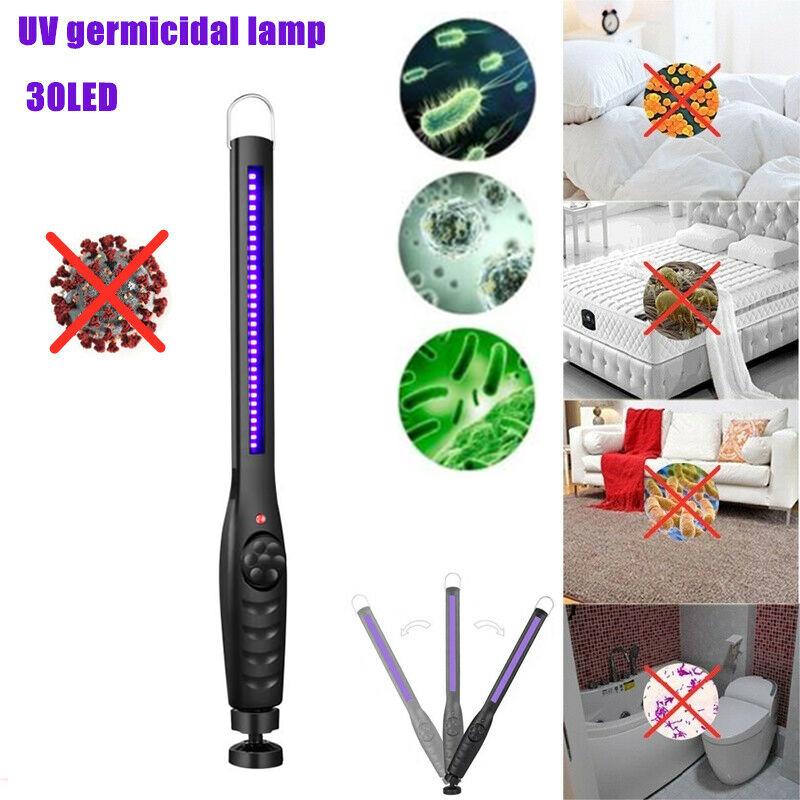 Portable 30 Sterilized Led Uv Uvc Disinfection Lamp Germicidal Ultraviolet Light