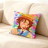 Cute 007N7 Pillow Case For Sofa Decor Car Office Room Printing Cushion Cover Decorations And Protector