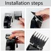 2Pcs Professional Hair Clipper Limit Comb Guide Limit Comb Trimmer Guards Attachment Universal Haircut Tool