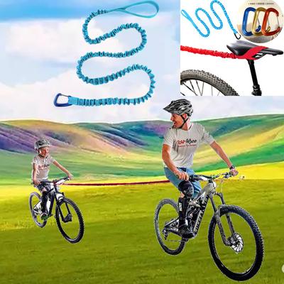 Corde de Traction pour vélo de montagne, corde de remorquage Portable, accessoires de vélo, cordon élastique extensible, Compatible avec des montées de colline plus faciles, nouvelle collection