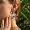 Multicolor Resin Stone Dangle Earrings Bohemian-style Women's Earring  Women