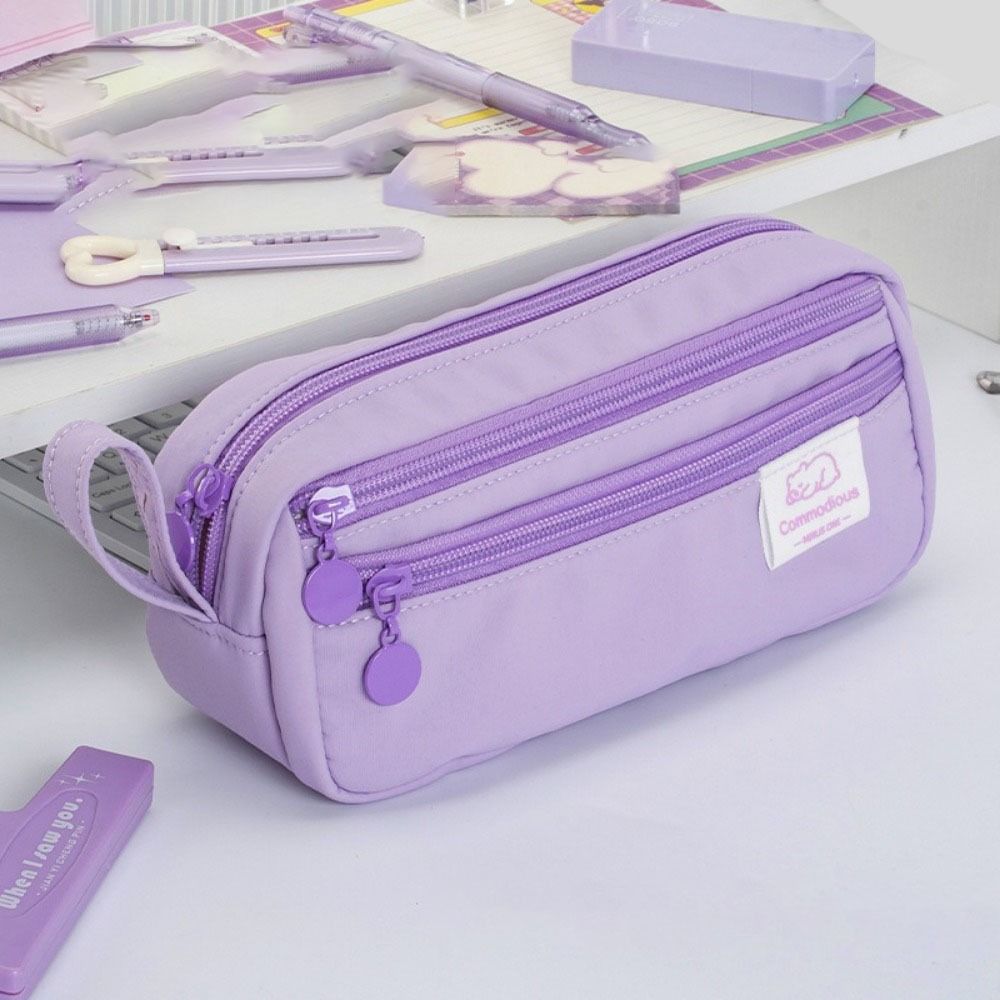 Třívrstvá taška na psací potřeby Velkokapacitní pouzdro na tužky Pouzdro na tužky Student Děti