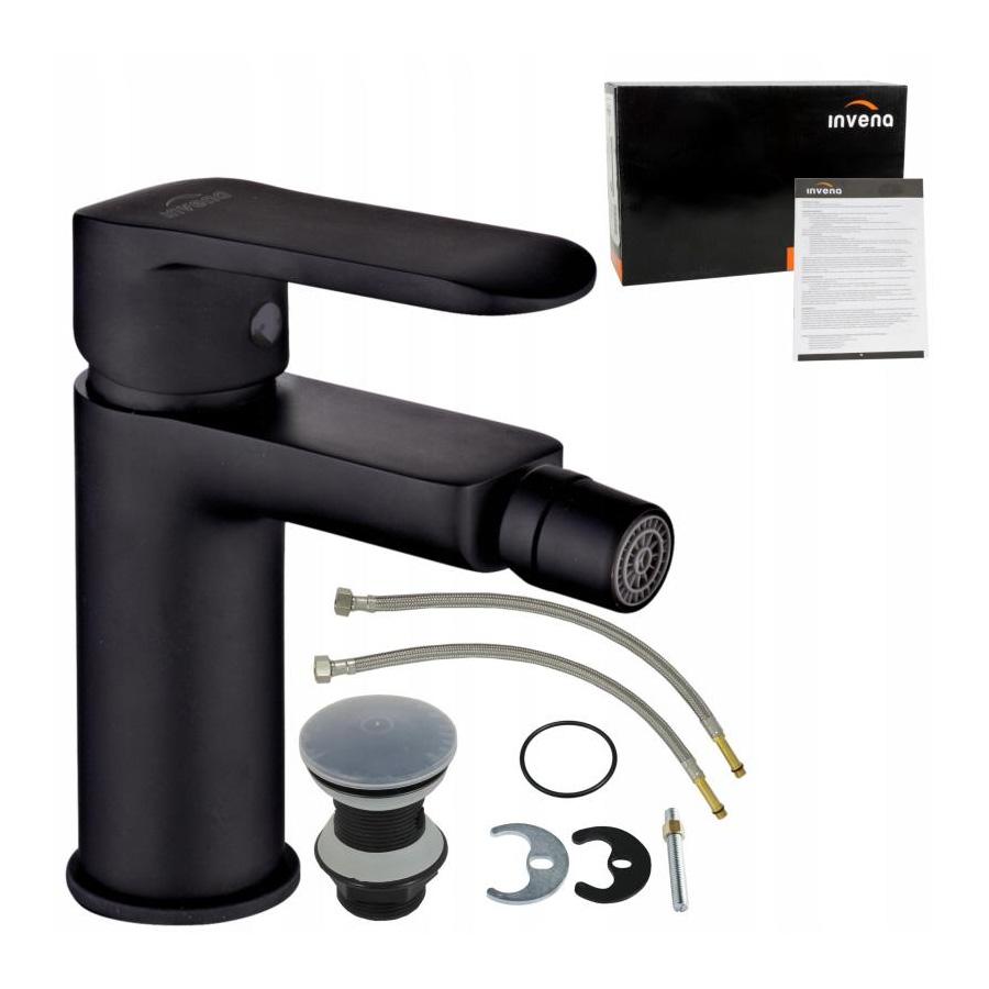 Siros Black Floor-Standing Bidet Tap