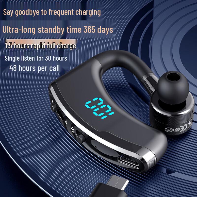 Toplander V9 Wireless Ear-Hook Bluetooth Headset