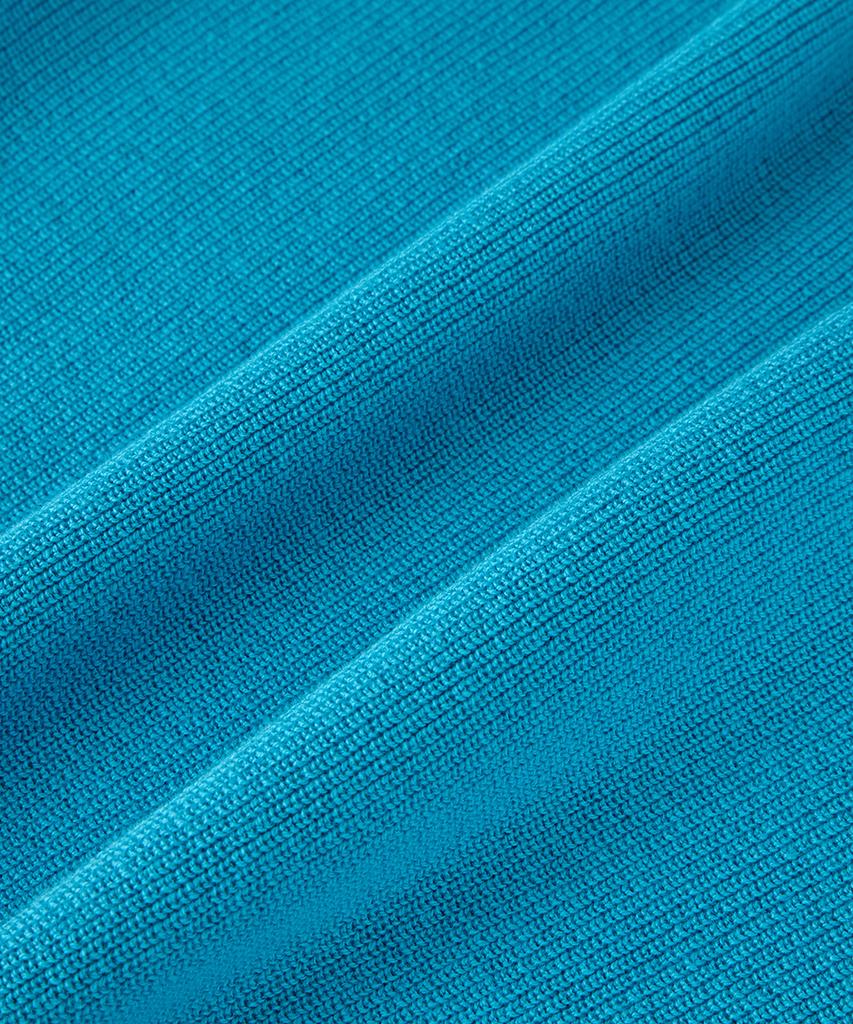 Teildeon Cotton Cashmere Crewneck Sweater Blue