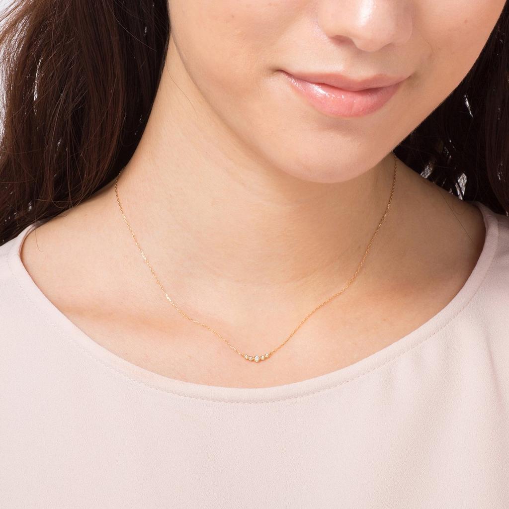 Collana in Oro Giallo 10K con Diamante 111736123004 4℃