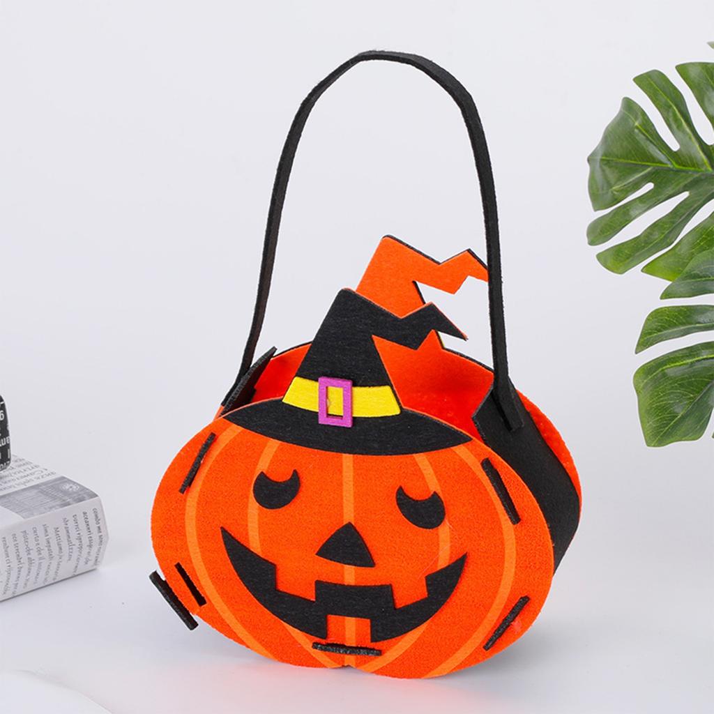 Children Halloween Large Reusable Trick Or Bag Candy Bag For Kids