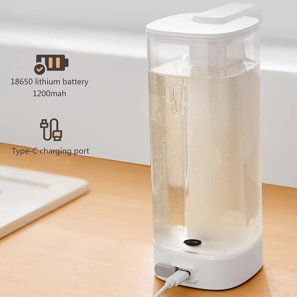 Wall-mounted Automatic Hand Sanitizer Dispenser, Inductive, Easy To Install and Clean, with USB Rechargeable Pump and Automatic Sensing Function