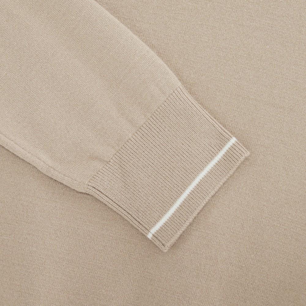 [Lacoste] Women's Contrast Collar Sweater AF814E-55N02S