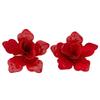 Retro Large Red Flower Earrings - Perfect for Parties