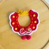 New Year Neckwear: Pet Gaiter & Scarf for Cats & Dogs - Festive Knit Collar for Chinese New Year