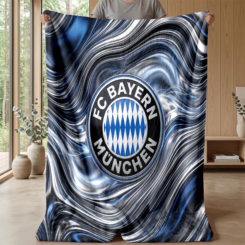 Bayern Munich Theme blanket Soft Flannel Blanket Plush Throw Blanket Cozy Sofa Bed Blanket for Home Decor