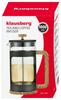 Zaparzacz do kawy/herbaty 1.0L French Press drewniany uchwyt KLAUSBERG KB-7681