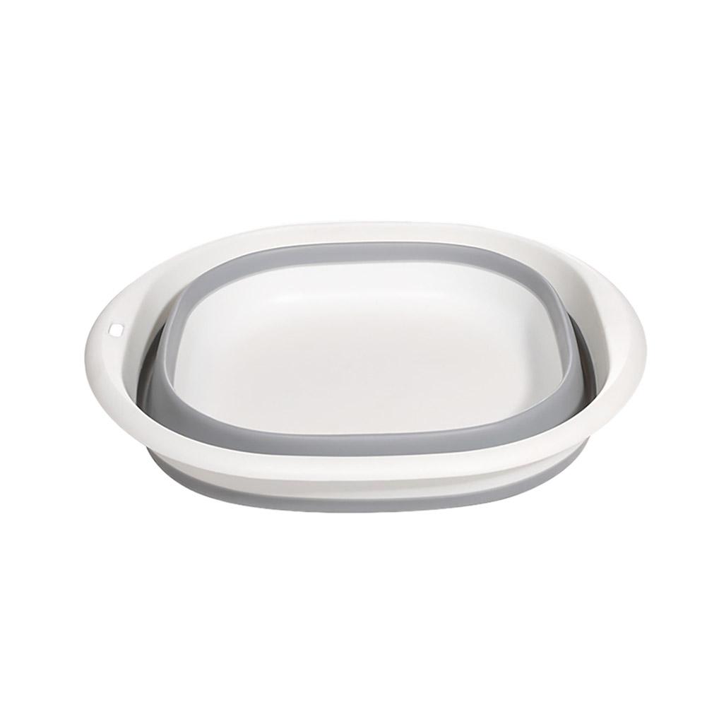 Plastic Folding Basin Portable Wash Basin Home Laundry Tub Bathroom Kitchen Adult Baby Bath Basin Travel Portable Wash Basket
