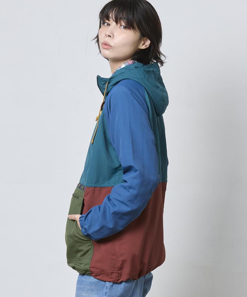 LL Bean Mountain Classic Japan 0UMR933008 Anorak, Multicolor, Fit, XL, Spruce/Tuscan Olive, Multicolor,