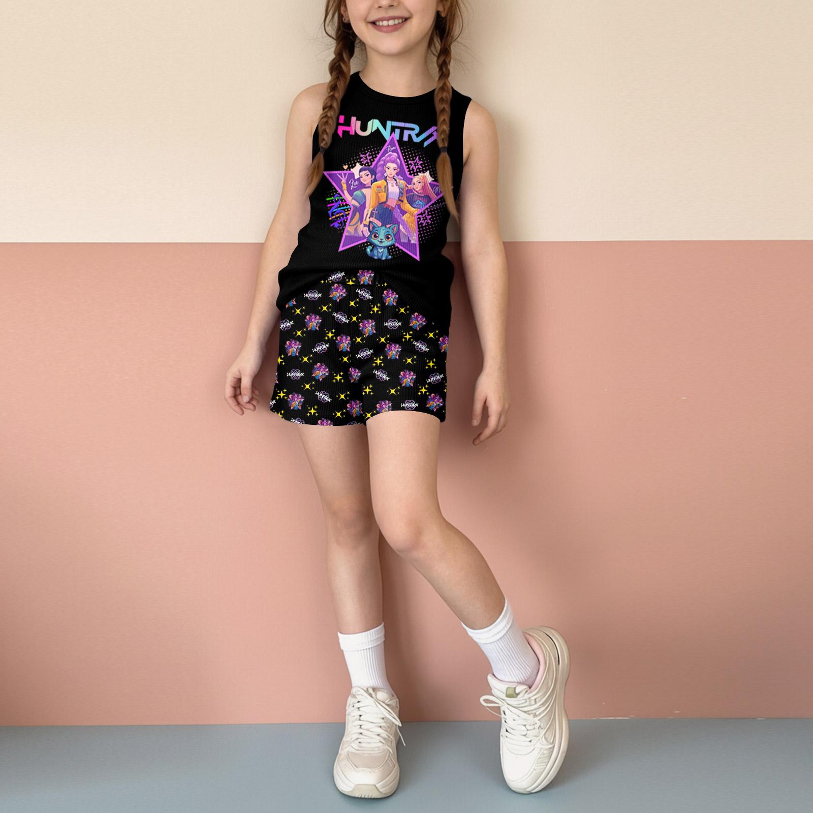 

Infant Newborn Baby Girls Boys Loose Print T-shirt+Pants Print Outfits Set 150