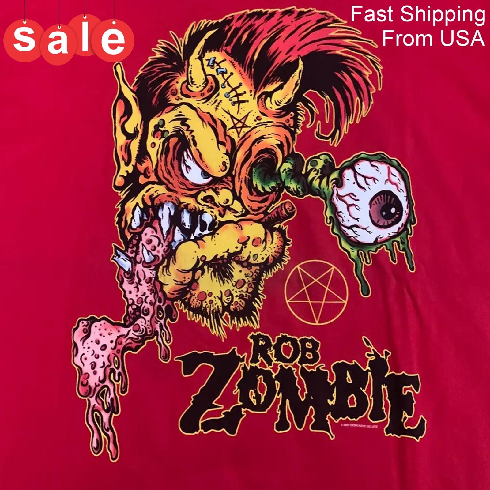 

New Rob Zombie Demonoid Gift For Fans Unisex S-5XL Shirt SB031 M