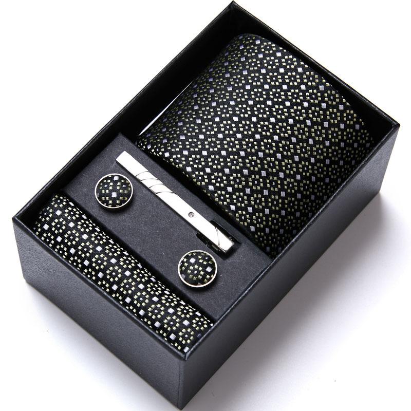 

Men S Tie Gift Box Set Dress Business Wedding Work Group Shirt Accessories Summer