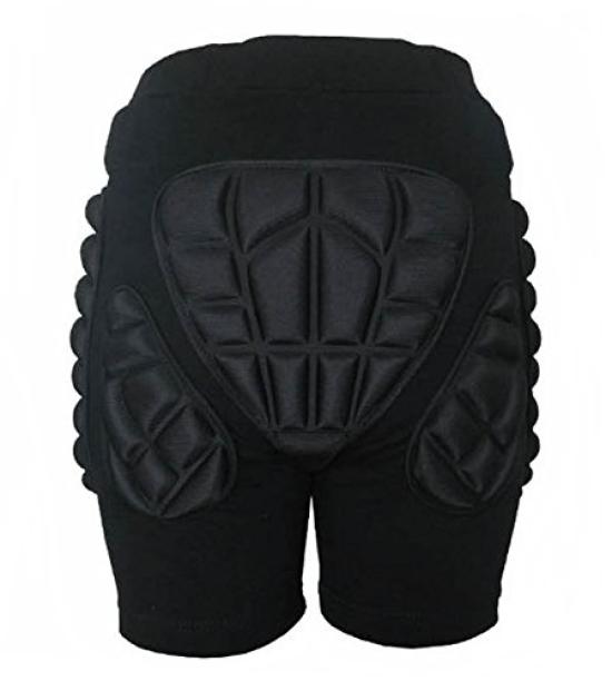 Hip protector and butt pad pants For [ADVANTAGE] snowboarding, skateboarding, biking, etc. (4, M)