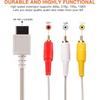 Wii/Wii U AV Cable AV Conversion Cable AV Composite Cable RCA Conversion Adapter Component Termin...