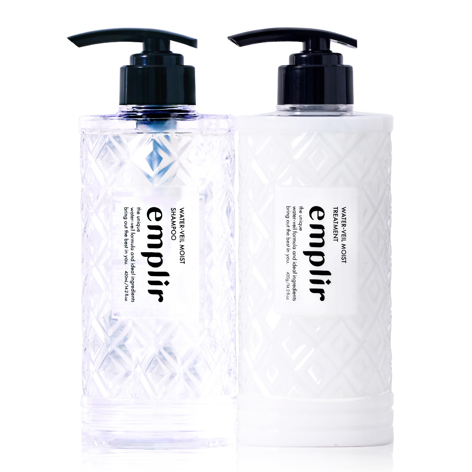 

Amplir Waterveil Moist Shampoo Treatment Set чистий