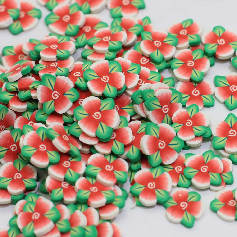 1kg Multicolor Beautiful Flowers Clay Chips Slime Creations Kids Craft Kits Reusable DIY Materials Stress Relief Tool