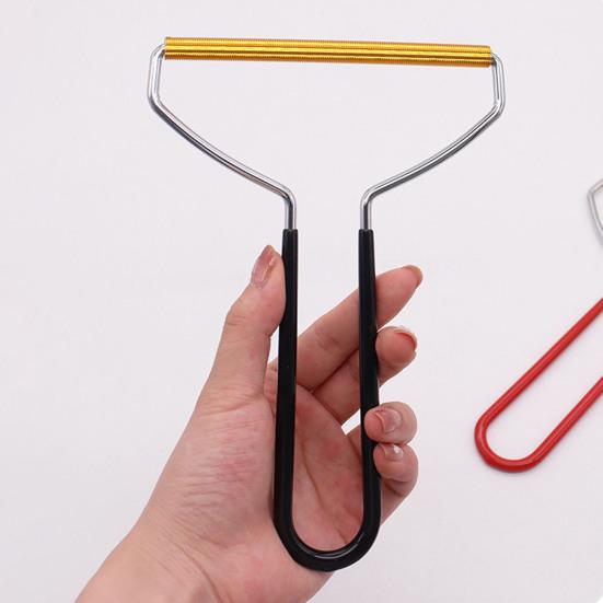 Pet Hair Removal Tool Reusable Lint Remover Portable Carpet Scraper Rake Fuzz Hairball Shaver Brush for Carpet Mat Couch Pet Bed Furniture Rug