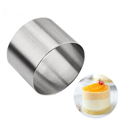 Mould Decorating Bakeware Mousse Ring Stainless Steel Cake Mold Mini Round