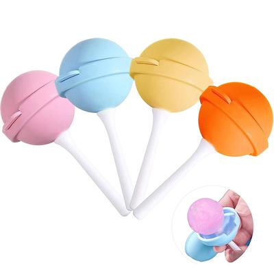 LMETJMA Mini-Silikon-Eisform zum Selbermachen, Eisform für Lutscher, Eismaschine, Form für Baby und Kinder, Eismaschinen für Eierbisse, JT181